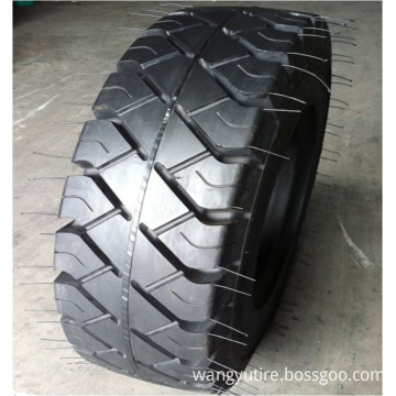 Solid Forklift Nylon Tire900/1000/1100/1200-20 Sh-228 with Natural Rubber